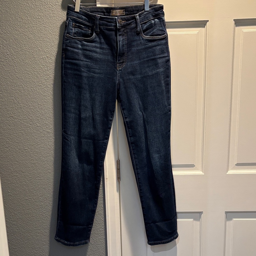Kut from the Kloth Dark Wash Straight Leg Jeans